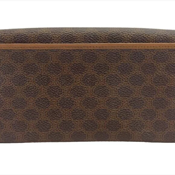 Celine long wallet macadam beige PVC x leather Authentic USED - Picture 2 of 11